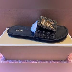 Brand new Michael Kors slide sandals